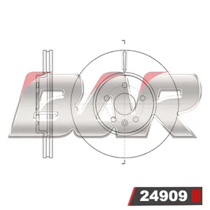 Discos Delanteros Estándar - CHEVROLET/OPEL/GM -Tracker