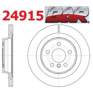 Discos Traseros Estándar - BMW -220 - 225 - X1
