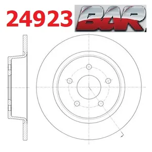 Discos Traseros Estándar - FORD -C Max / Kuga