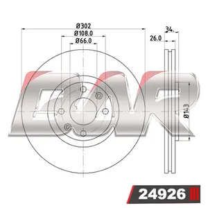 Discos Delanteros Estándar - CITROËN -C4 1.6