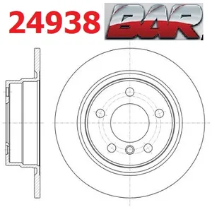 Discos Traseros Estándar - BMW -114 / 116 / 118 / 120 / 218