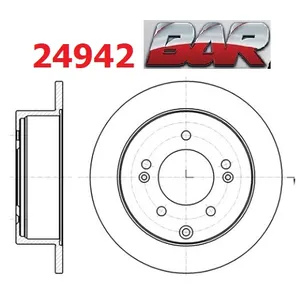Discos Traseros Estándar - KIA -SOUL / CERATO