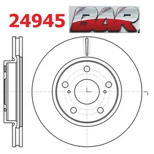 Discos Delanteros Estándar - TOYOTA -Rav 4 III