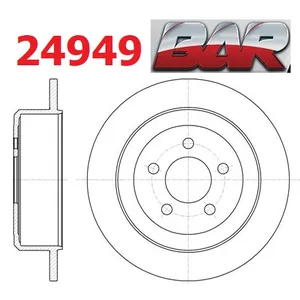 Discos Traseros Estándar - CHRYSLER - DODGE -Nitro