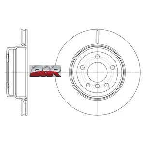Discos Traseros Estándar - BMW -135 3,0