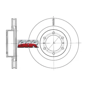 Discos Delanteros Estándar - TOYOTA -4 Runner
