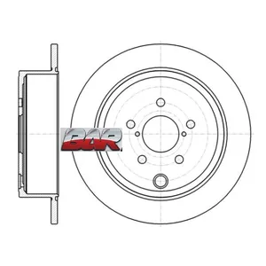 Discos Traseros Estándar - SUBARU -Forester