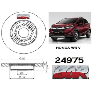 Discos Delanteros Estándar - HONDA -Fit 1,5