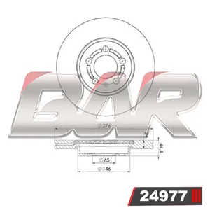 Discos Delanteros Estándar - VOLKSWAGEN -Polo 1,0