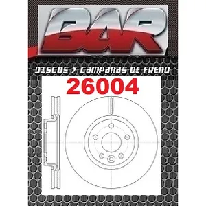 Discos Delanteros Estándar - FORD -Territory 1,5