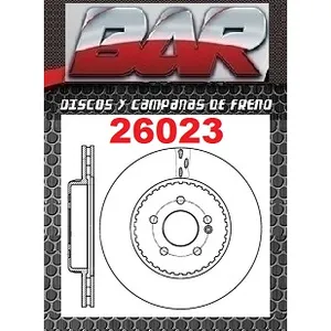 Discos Traseros Estándar - MERCEDES BENZ -C 43 AMG - 3.0