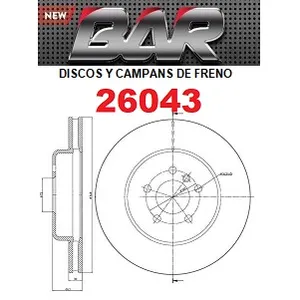 Discos Delanteros Estándar - BMW -528
