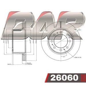 Discos Traseros Estándar - CHRYSLER - DODGE -Ram 2500