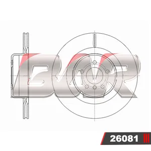 Discos Traseros Estándar - BMW -X5 4.4I / 4.4I M
