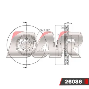Discos Delanteros Estándar - BMW -Serie 3 330I