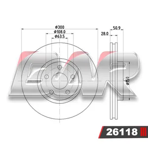 Discos Delanteros Estándar - FORD -Mondeo 2.0 GDTI Ecoboost AT