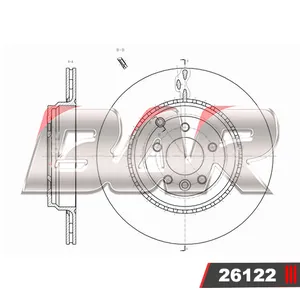Discos Traseros Estándar - LAND ROVER -Range Rover 3.0 TDV6