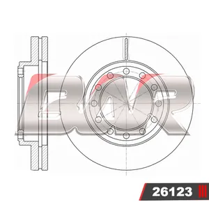 Discos Delanteros Estándar - ISUZU -N-series 4.3 TD 3.1 TD
