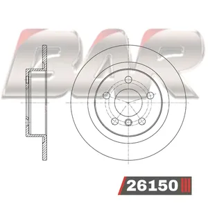 Discos Traseros Estándar - BMW -X1 18I SDRIVE AT 2019/2024