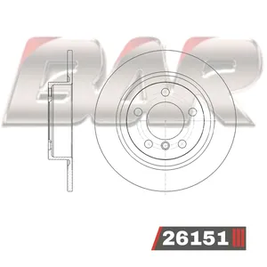 Discos Traseros Estándar - MINI -COOPER 1.6 S