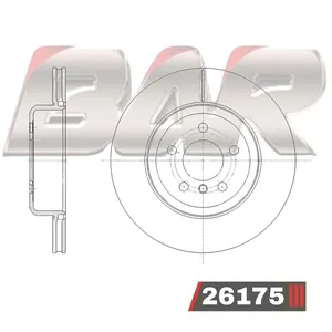 Discos Traseros Estándar - BMW -SERIE 3 330I