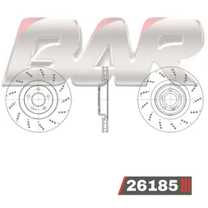 Discos Delanteros Estándar - MERCEDES BENZ -A160 - A200 - A220 - A250 - CLA - GLA