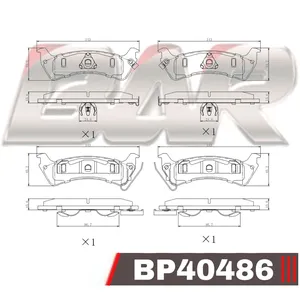 Pastillas de freno traseras - JEEP GRAND CHEROKEE-WRANGLER 97/99