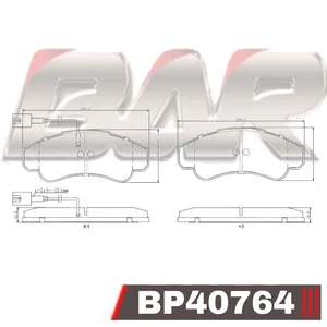 Pastillas de freno delanteras - PEUGEOT Boxer I/FIAT Ducato/CITROEN Jumper 02/