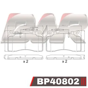 Pastillas de freno delanteras - CITROEN/PEUGEOT/FIAT/LANCIA