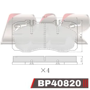 Pastillas de freno - IVECO Eurocargo 60-65-75 91/