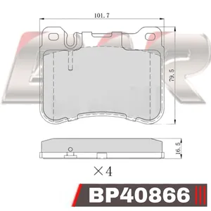 Pastillas de freno delanteras - M.BENZ C-Class Combi-Coupe 04/