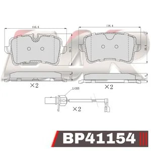 Pastillas de freno traseras - AUDI A4-A6-A7-A8 2010>