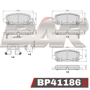 Pastillas de freno traseras - HONDA HRV 2015 >