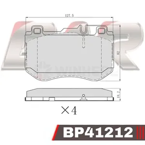 Pastillas de freno delanteras - MERCEDES BENZ CLASE C 200 - 220 - 250 03/2014 -> 05/2018