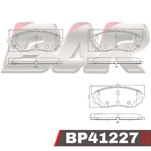 Pastillas de freno delanteras - KIA SORENTO 01/2015 ->