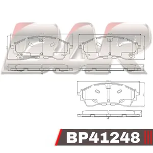 Pastillas de freno delanteras - FORD RAPTOR