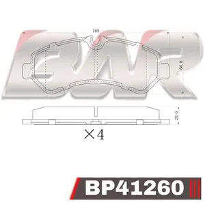 Pastillas de freno traseras - MERCEDES BENZ SPRINTER 516 CDI