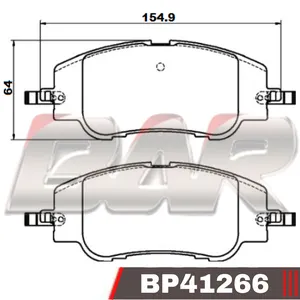 Pastillas de freno delanteras - CITROEN/DS 3 Crossback 19-> 208II 21->