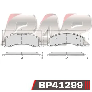 Pastillas de freno delanteras - FORD -F-150 RAPTOR 2023/à