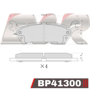 Pastillas de freno traseras - FORD -F-150 RAPTOR 2023/à