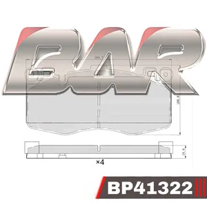 Pastillas de freno delanteras - BMW X6/X5 2015/