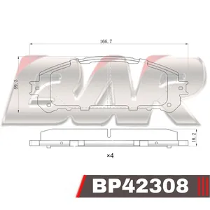 Pastillas de freno delanteras - TOYOTA RAV 4 IV 2015 >