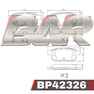 Pastillas de freno - SUZUKI -S-CROSS 2022/à