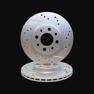 Discos Delanteros Ranurados y Perforados Línea Premium - ALFA ROMEO 145 1.8i/2.0i / 1.9 TD / ALFA ROMEO 145/146 1.8i/2.0i / ALFA ROMEO 146 1.8i/2.0i / 1.9