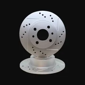Discos Traseros Ranurados y Perforados Línea Premium - ALFA ROMEO 164 2.0i Twin Sparks / FIAT Linea  1.9 16V / FIAT Punto 1.4 16V Turbo
