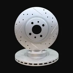 Discos Delanteros Ranurados y Perforados Línea Premium - ALFA ROMEO 155 2.0 T 16V /2.5i V6 / TD 2.5 / FIAT Argo 1,8 / FIAT Cronos 1,8