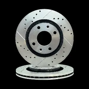 Discos Delanteros Ranurados y Perforados Estándar - CITROËN C 3 - 1.6 16 v. / 1.4 16 v. Hdi / CITROËN C4 CACTUS 1.2 / CITROËN C4 Picasso 1.8i 16V