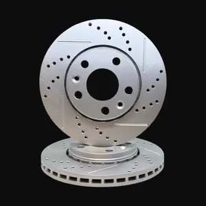 Discos Delanteros Ranurados y Perforados Línea Premium - RENAULT Captur 2,0 / RENAULT Duster 2,0 16v / RENAULT Duster Oroch 2.0 16V