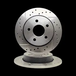 Discos Traseros Ranurados y Perforados Estándar - FORD C-Max / FORD Focus / FORD Focus II