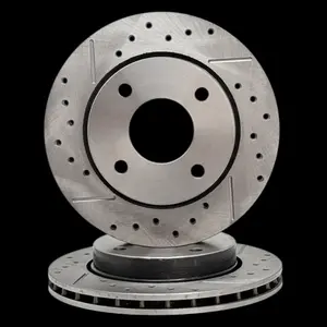 Discos Delanteros Ranurados y Perforados Estándar - FORD Courier / FORD Escort / FORD Fiesta (Brasilero) Zetec